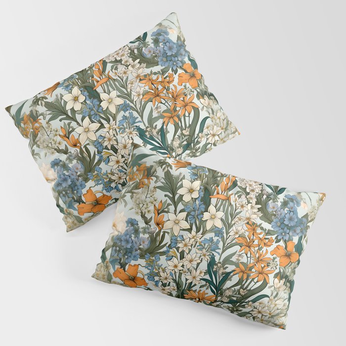 Countryside Bloom Floral Cottage Allure Pillow Sham Gallery Image 3