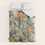 Countryside Bloom Floral Cottage Allure Duvet Cover Gallery Image 6
