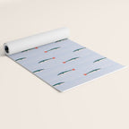 Sardines In The Sea Pattern Yoga Mat Gallery Image 2