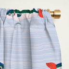 Sardines In The Sea Pattern Window Curtain Gallery Image 2