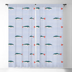 Sardines In The Sea Pattern Window Curtain Gallery Image 5