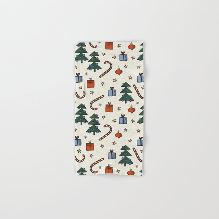 Christmas Pattern #1 Bath Towel Gallery Image 1