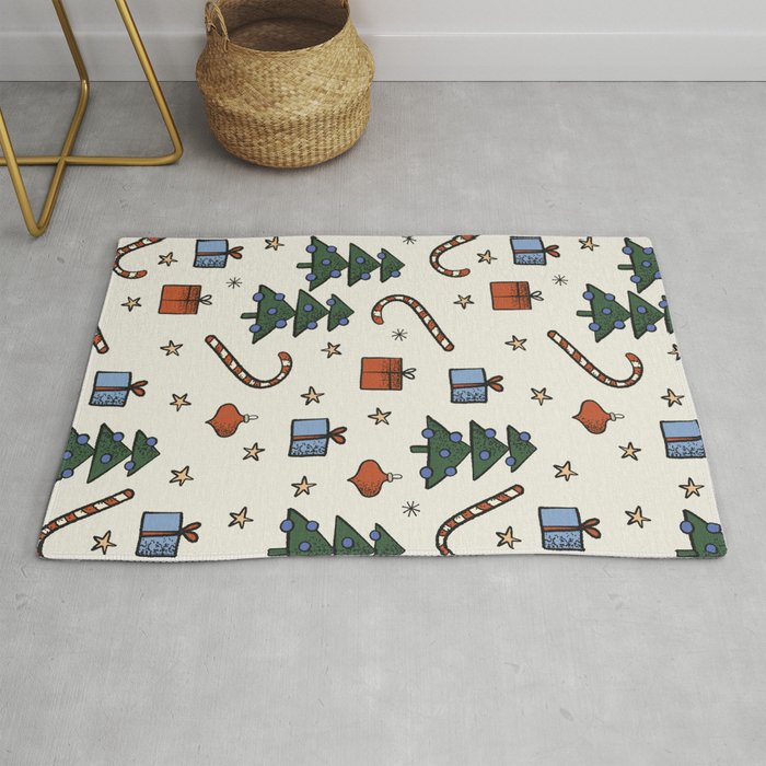 Christmas Pattern #1 Rug Gallery Image 1