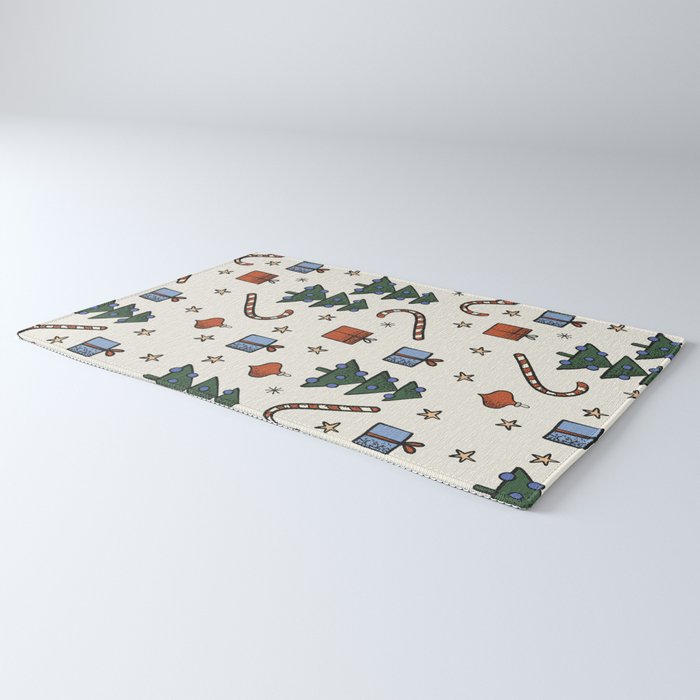 Christmas Pattern #1 Rug Gallery Image 3