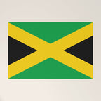 Jamaican Flag Welcome Mat Gallery Image 1