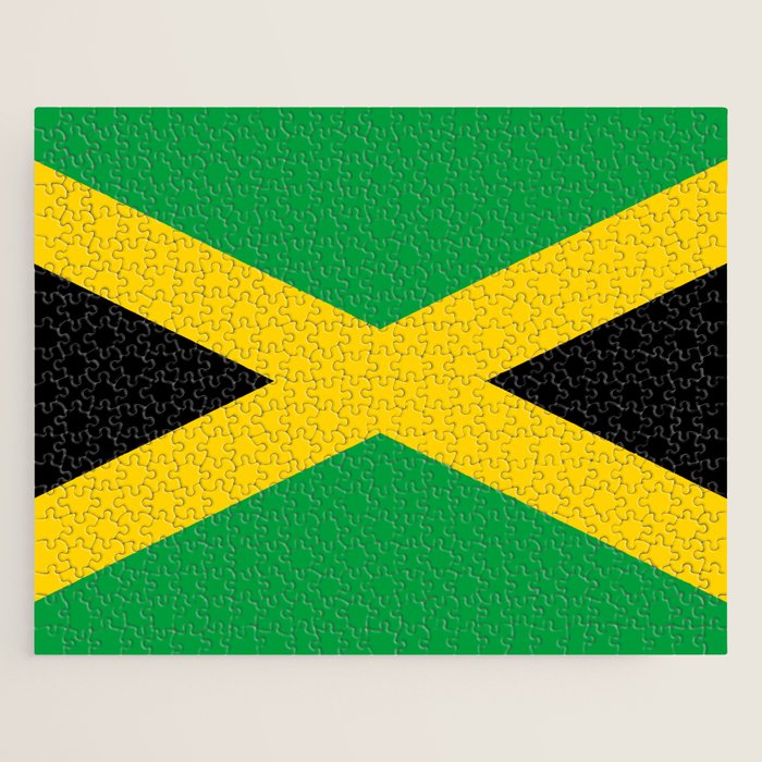 Jamaican Flag Jigsaw Puzzle Gallery Image 1