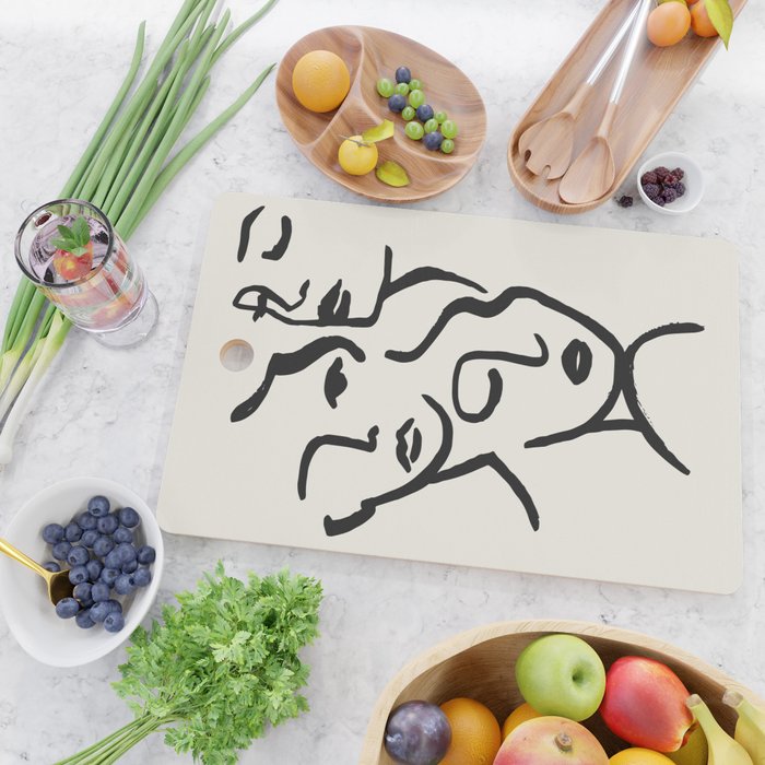 Faces Cutting Board Gallery Image 2