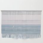 Ocean - Sail boat in calm sea - travel photography Wall Hanging Gallery Image 1