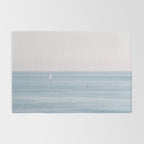 Ocean - Sail boat in calm sea - travel photography Rug Gallery Image 2