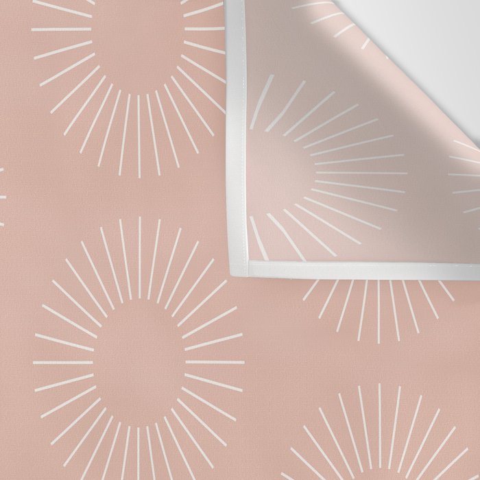 Minimalist Sunray Pattern XX Wall Tapestry Gallery Image 3