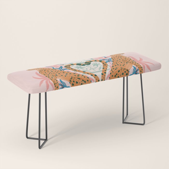 Cheetah Symmetry Bench Gallery Image 1