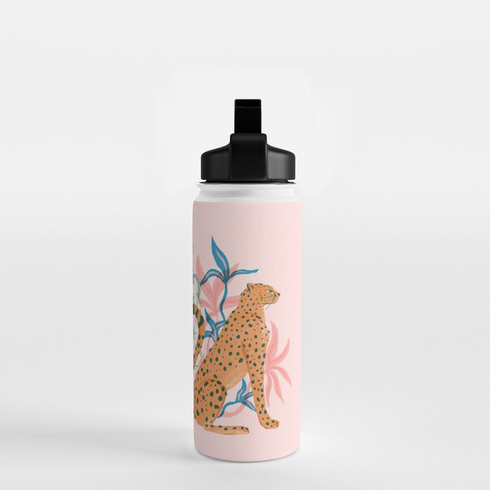 Cheetah Symmetry Water Bottle Gallery Image 2