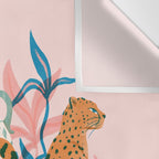Cheetah Symmetry Wall Tapestry Gallery Image 3