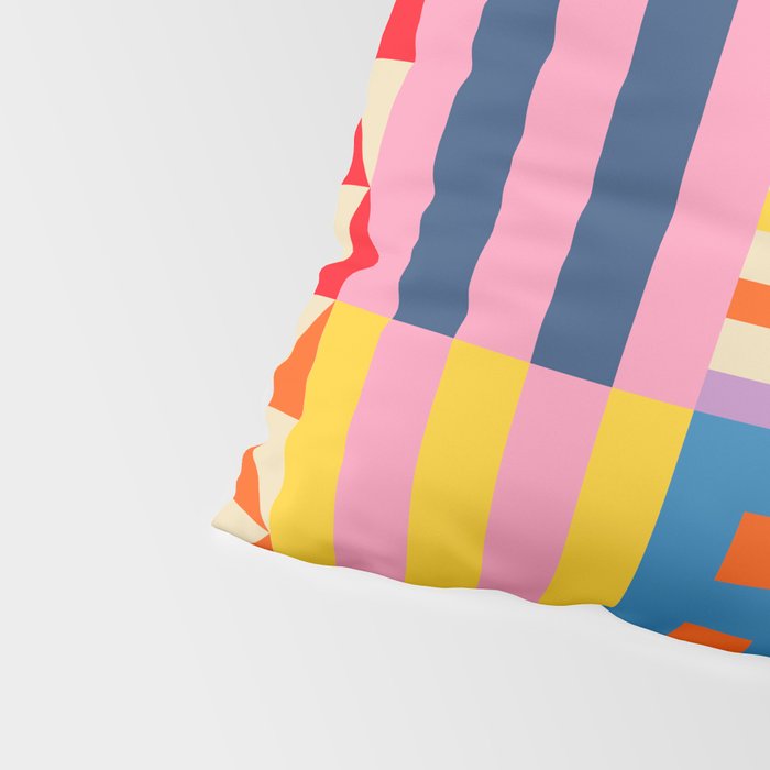 Colorful City Pillow Sham Gallery Image 4