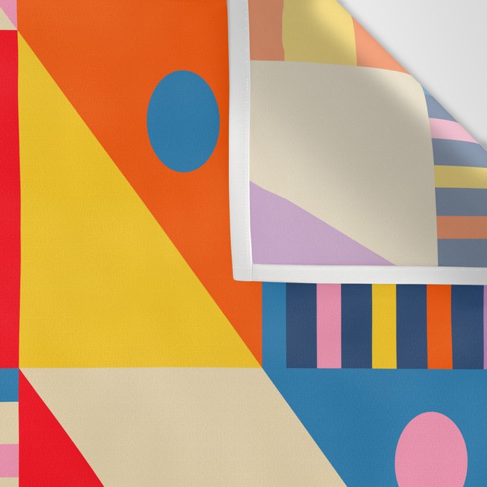 Colorful City Wall Tapestry Gallery Image 3