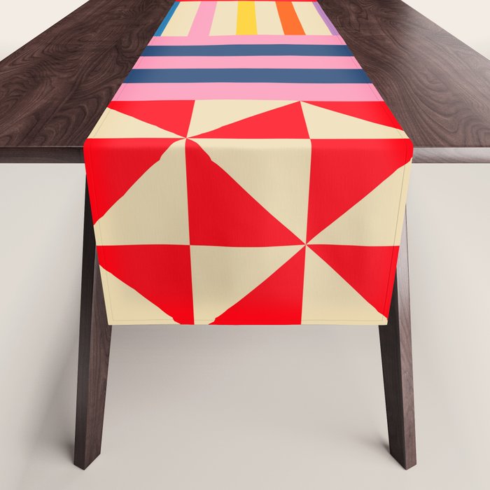 Colorful City Table Runner Gallery Image 1