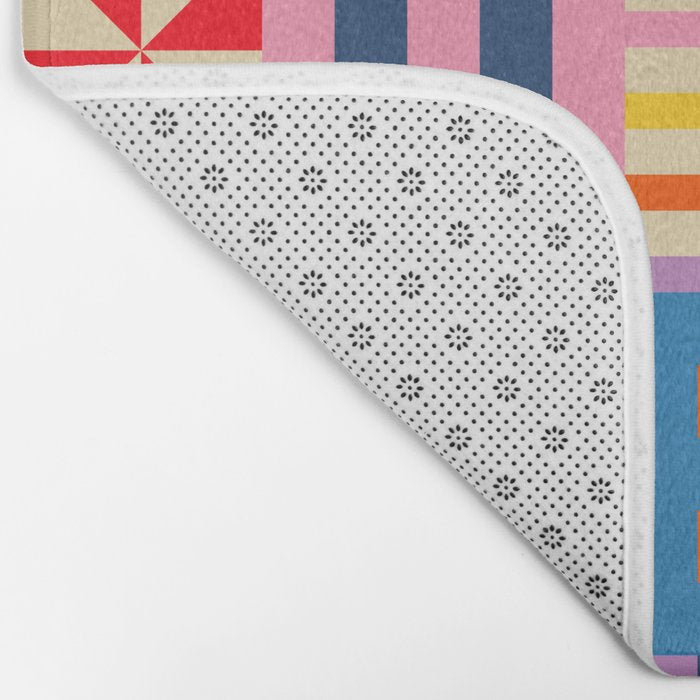 Colorful City Bath Mat Gallery Image 2