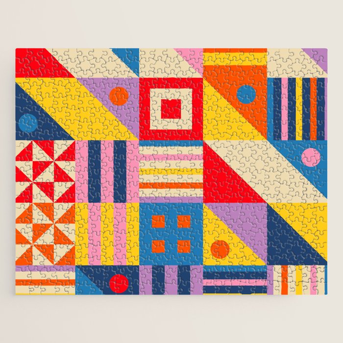 Colorful City Jigsaw Puzzle Gallery Image 1