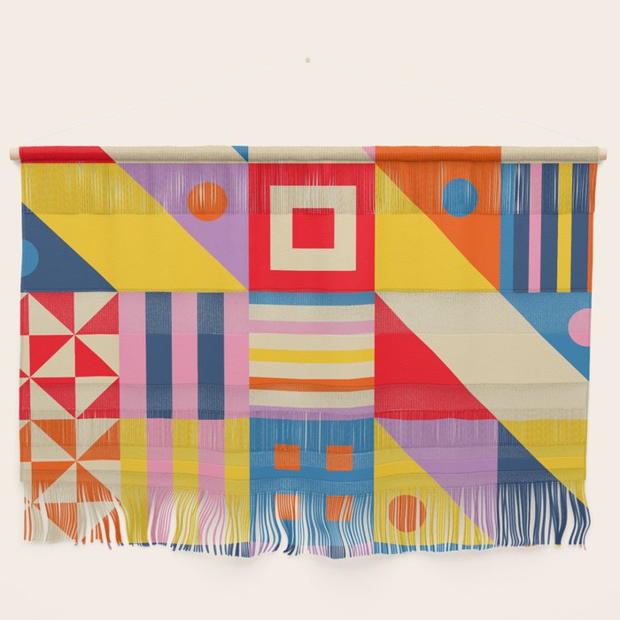 Colorful City Wall Hanging Gallery Image 1