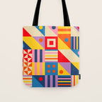Colorful City Tote Bag Gallery Image 1