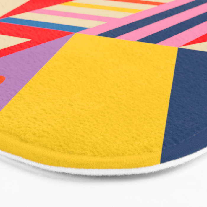 Colorful City Bath Mat Gallery Image 3