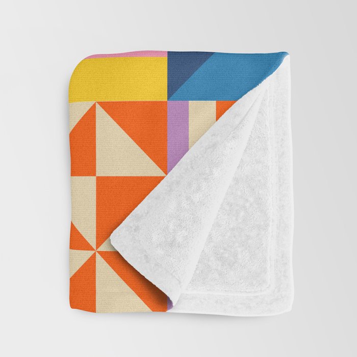 Colorful City Throw Blanket Gallery Image 3