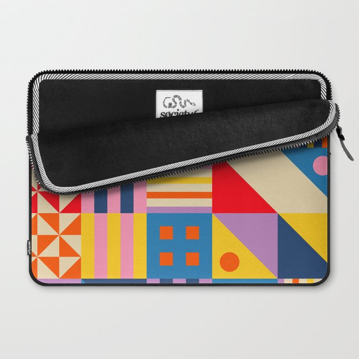 Colorful City Laptop Sleeve Gallery Image 2