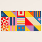 Colorful City Desk Mat Gallery Image 3