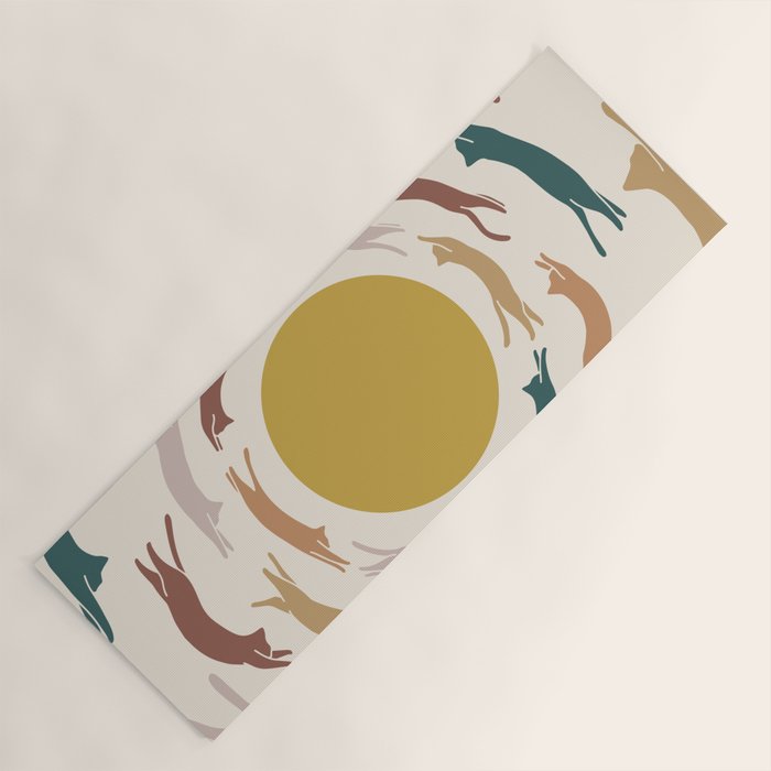 Cat Landscape 166 Yoga Mat Gallery Image 1