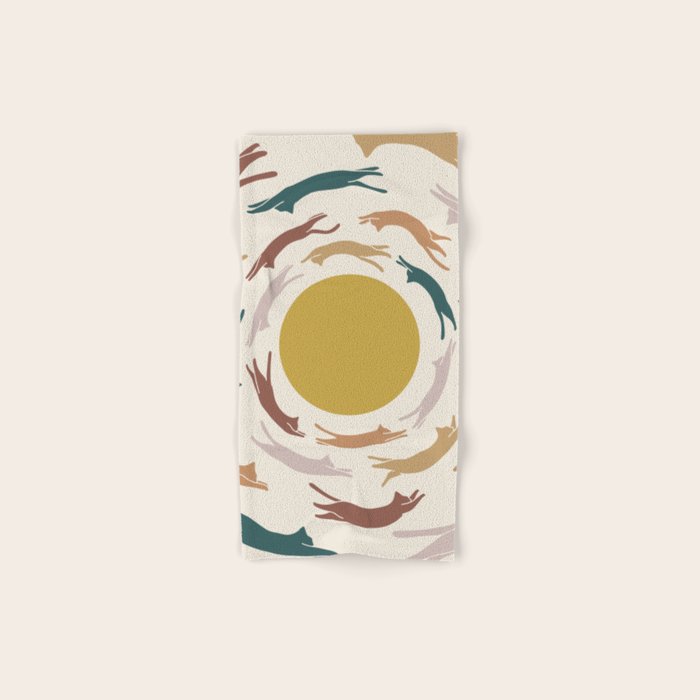 Cat Landscape 166 Bath Towel Gallery Image 1