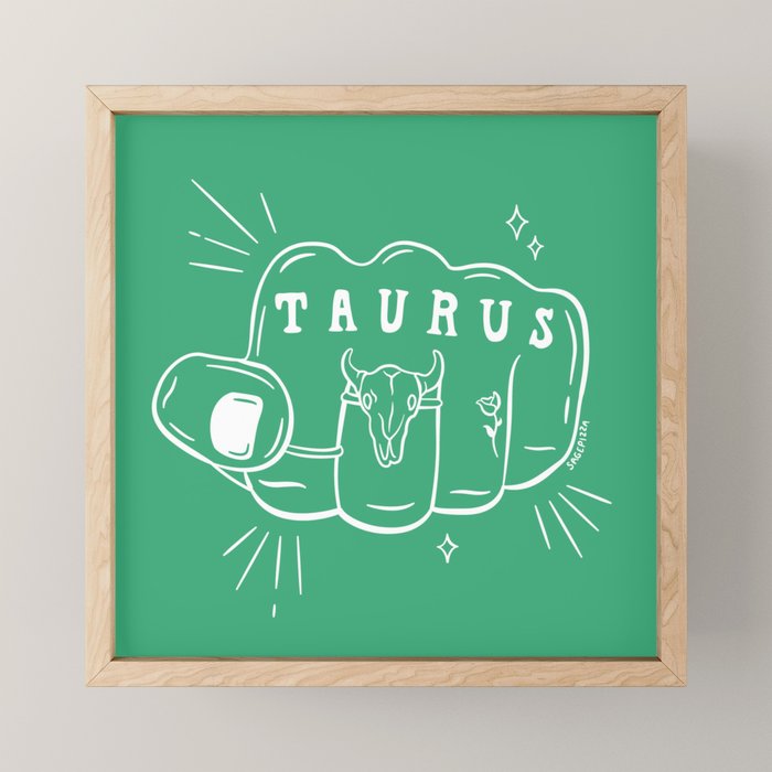 TAURUS Mini Art Print Gallery Image 1