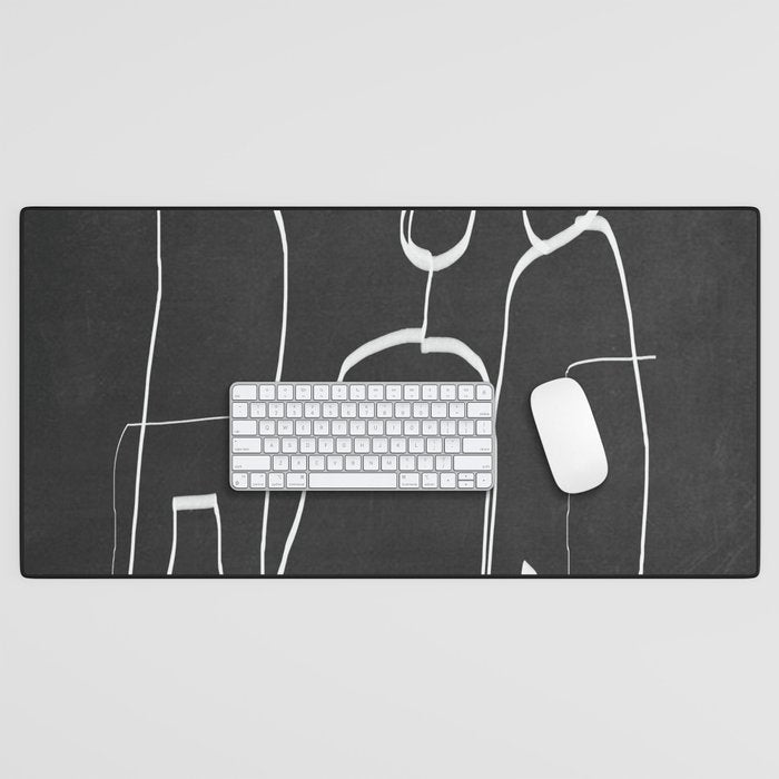 Abstract line art 72 Desk Mat Gallery Image 1