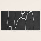 Abstract line art 72 Desk Mat Gallery Image 3