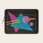 Memphis Pattern 24 - 80s / 90s Retro Laptop Sleeve Gallery Image 1