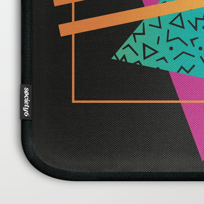 Memphis Pattern 24 - 80s / 90s Retro Laptop Sleeve Gallery Image 3