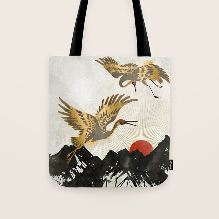 Elegant Flight II Tote Bag Gallery Image 1