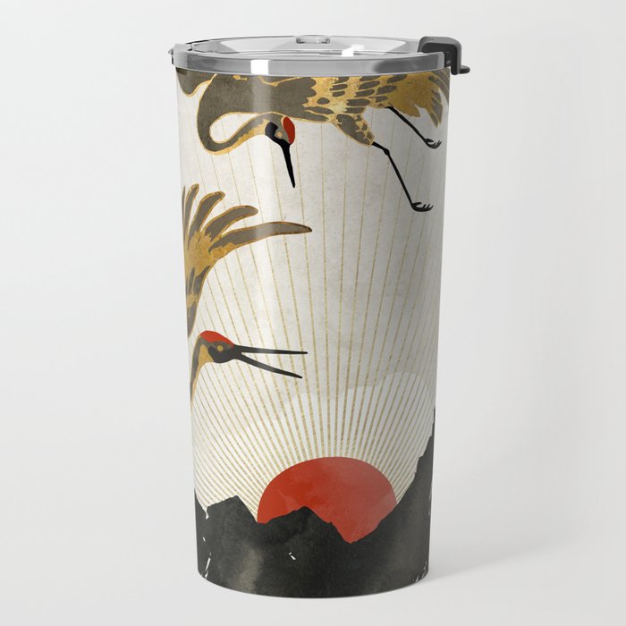 Elegant Flight II Travel Mug Gallery Image 2