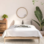 Mister Bourbon: Drink Like A Gentleman Jackalope Design Comforter Gallery Image 3