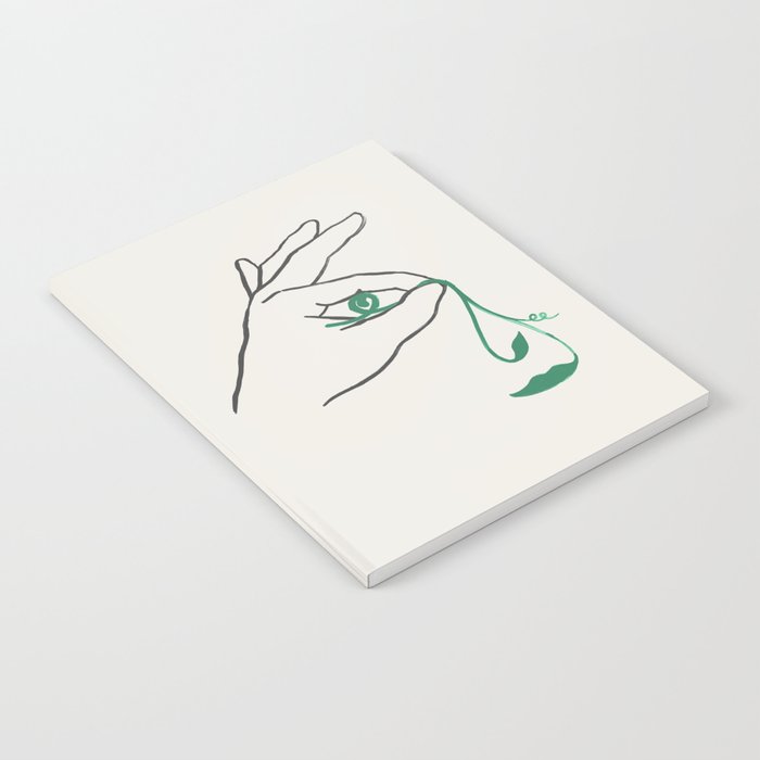 Lady green Notebook Gallery Image 1