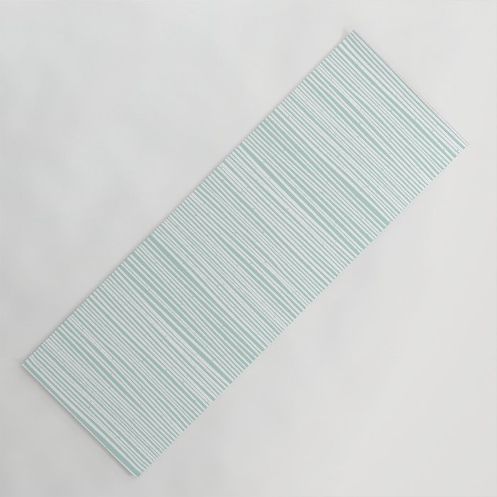 Ocean Tide Sea Foam Yoga Mat Gallery Image 1