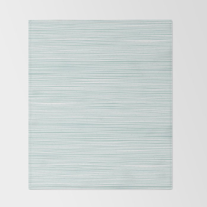 Ocean Tide Sea Foam Throw Blanket Gallery Image 2