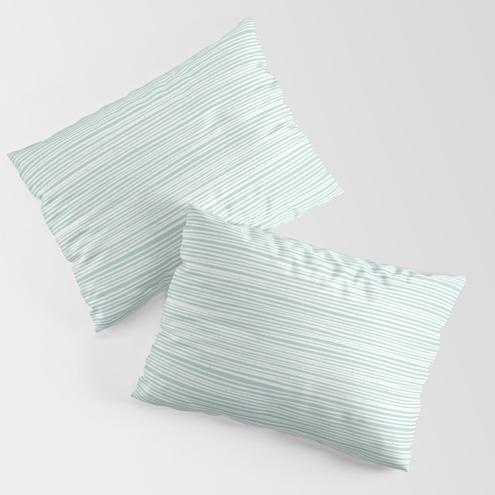 Ocean Tide Sea Foam Pillow Sham Gallery Image 1