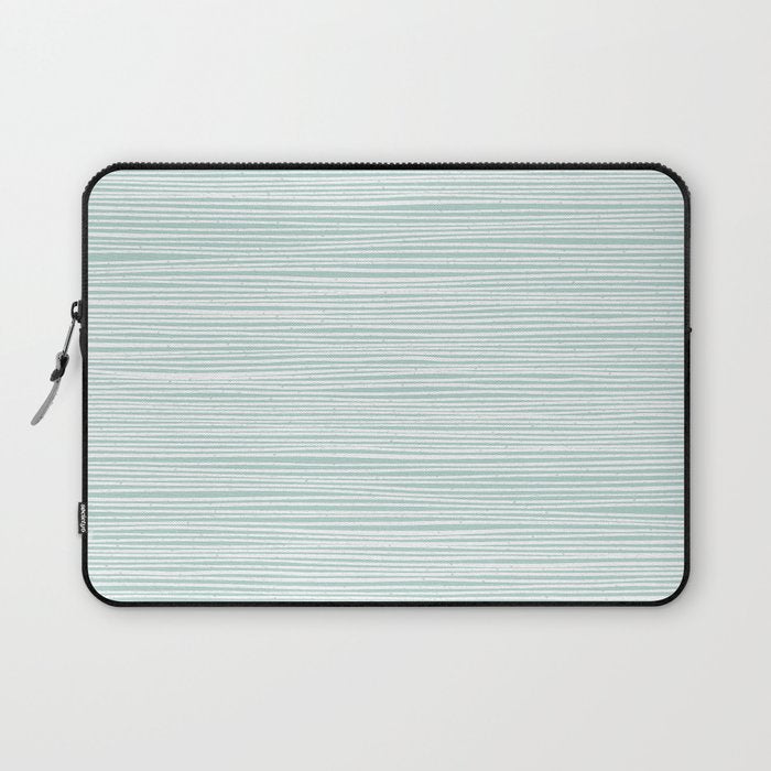 Ocean Tide Sea Foam Laptop Sleeve Gallery Image 1