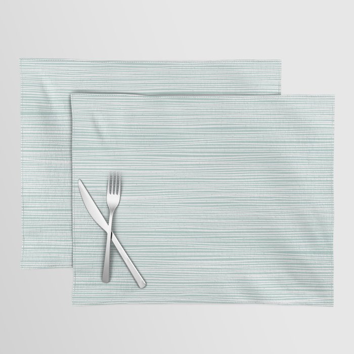 Ocean Tide Sea Foam Placemat Gallery Image 1