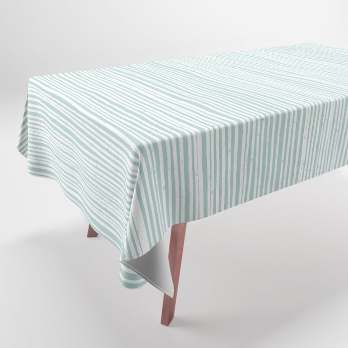 Ocean Tide Sea Foam Tablecloth Gallery Image 1
