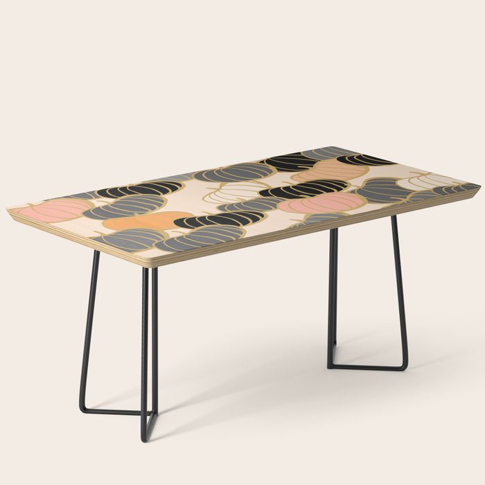 Retro Pumpkin Pattern 1 Coffee Table Gallery Image 1