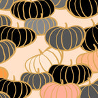 Retro Pumpkin Pattern 1 Coffee Mug Gallery Image 2