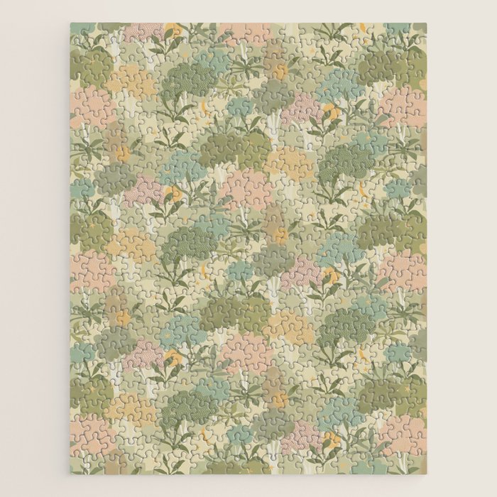 Bohemian Walk Green Jigsaw Puzzle Gallery Image 1