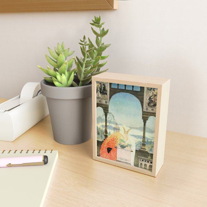 Art by Kay Nielsen from "East of the Sun and West of the Moon" (1914) Mini Art Print Gallery Image 2