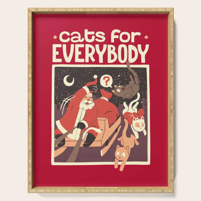 Cats for Everybody Serving Tray Gallery Image 1